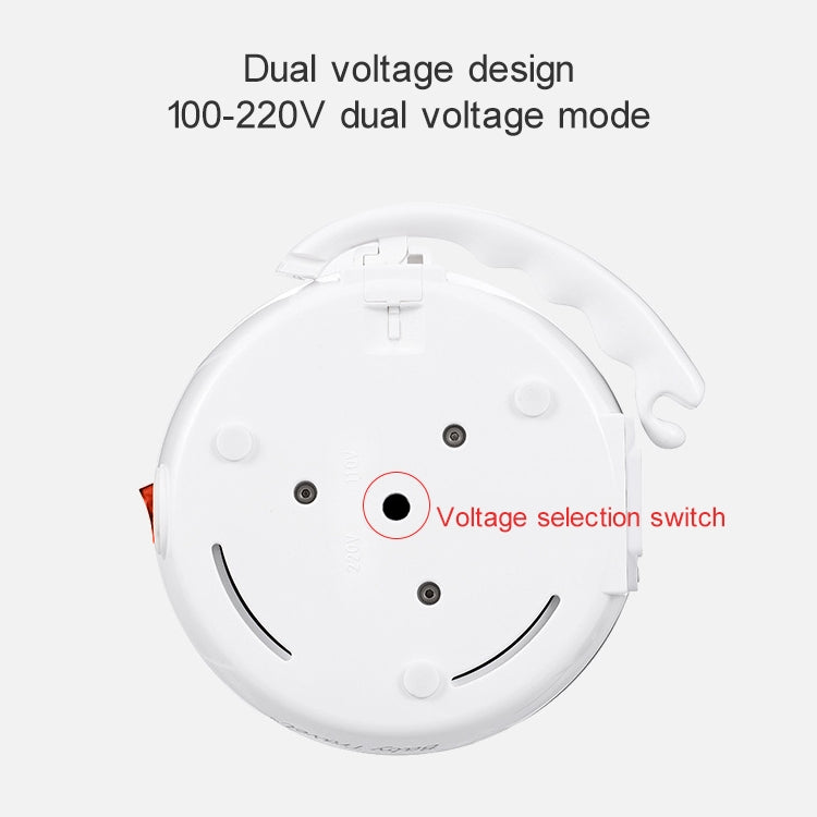 Tragbarer, faltbarer Wasserkocher aus Silikon mit intelligenter Konstanttemperaturfunktion für Reisen und Camping, mit US-Stecker, EU-Stecker und UK-Stecker.