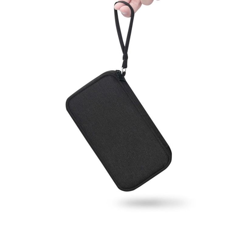 حقيبة تخزين منظم كابل بيانات USB وشاحن رقمي BUBM، حقيبة سفر لسلك سماعة الأذن وبنك الطاقة