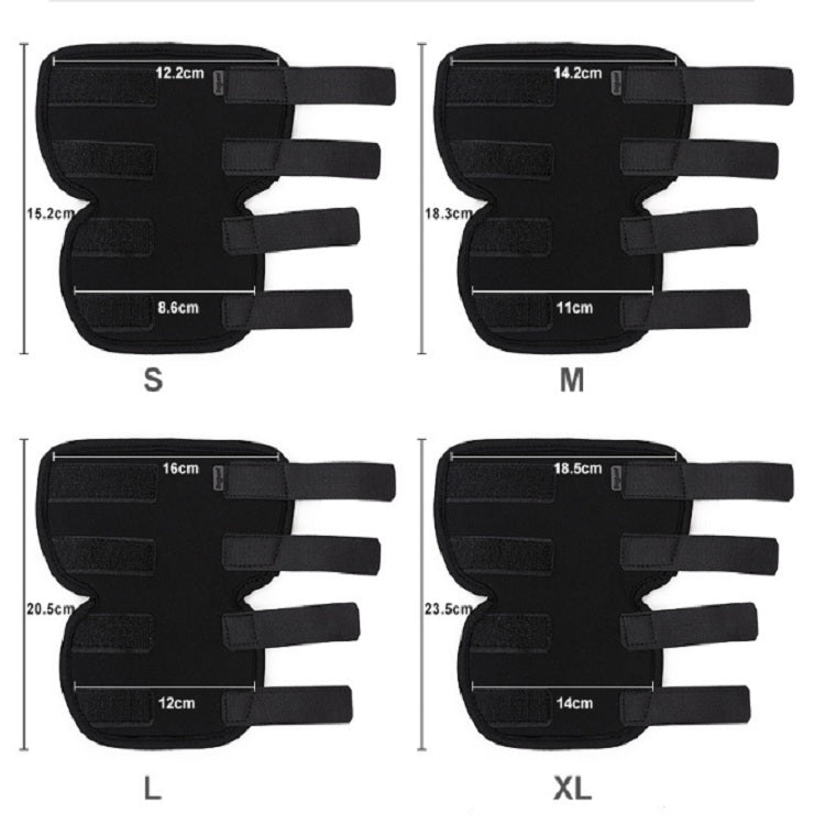 DogLemi PD60041 Dog Hock Brace Pet Supportive Rear Dog Compression Leg Joint Wrap Protects Wounds and Injury, S, M, L, XL