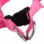 Double Sided LED Light Pet Harness Nylon Cat Dog Chest Strap Leash, S, M
