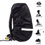 Reflective Light Waterproof Dustproof Backpack Rain Cover Portable Ultralight Shoulder Bag Protect Cover, XS, S, M, L, XL