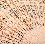 Ancient Style Fragrant Wood Fan Folding Fan Dance Fan Solid Craft Fan, Size:8 inch, 8 inch