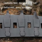 Sunnylife MM3-SN443 For Mini 3 Pro Propeller Blades Silicone Folding Storage Bag, Gray Bag, Brown Bag