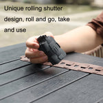 Sunnylife MM3-SN443 For Mini 3 Pro Propeller Blades Silicone Folding Storage Bag, Gray Bag, Brown Bag