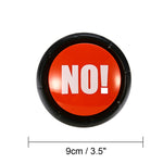 3 PCS Party Knowledge Quiz Game Electronic Squeeze Sound Box Answer Toy, Red with Light BULLSHIT, Laugh and Cry