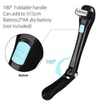 Foldable Long Handle Electric Shaver On Back, Electric Shaver