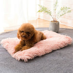 Autumn and Winter Warm Universal Square Pet Cat Dog Plush Pad, S, XL, L