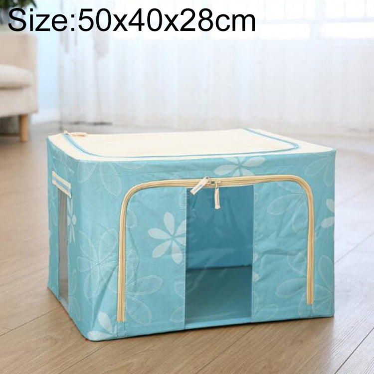 Folding Storage Box Non Woven Fabric With Zipper Moisture-proof Clothes Storage Box, 44L 50x40x22cm, 55L 50x40x28cm, 66L 50x40x33cm, 80L 60x40x32cm, 100L 60x42x40cm, 125L 70x42x40cm