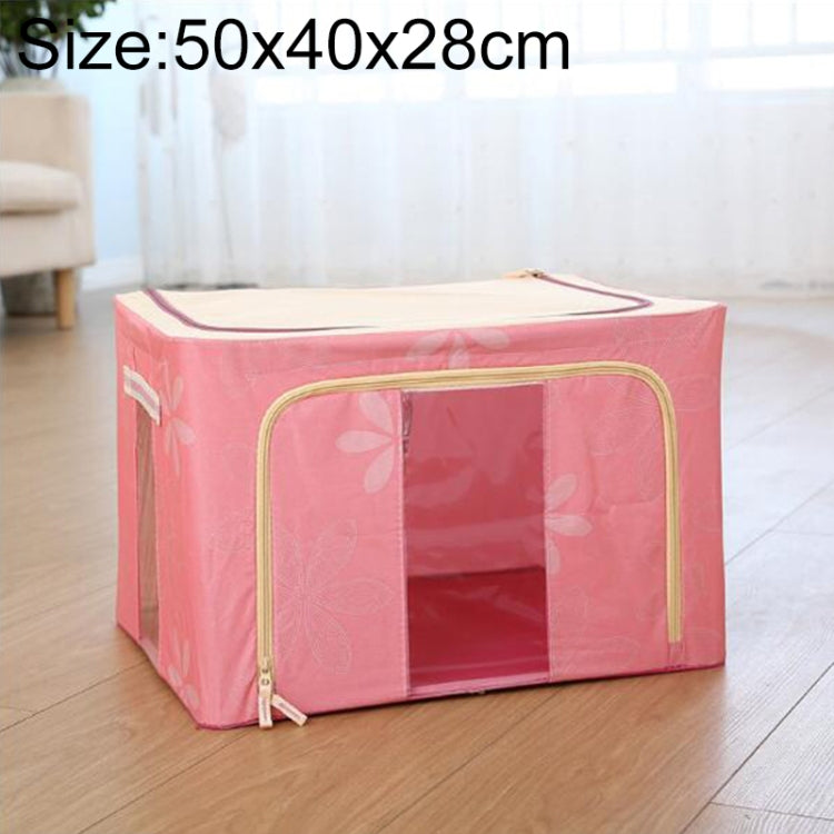 Folding Storage Box Non Woven Fabric With Zipper Moisture-proof Clothes Storage Box, 44L 50x40x22cm, 55L 50x40x28cm, 66L 50x40x33cm, 80L 60x40x32cm, 100L 60x42x40cm, 125L 70x42x40cm