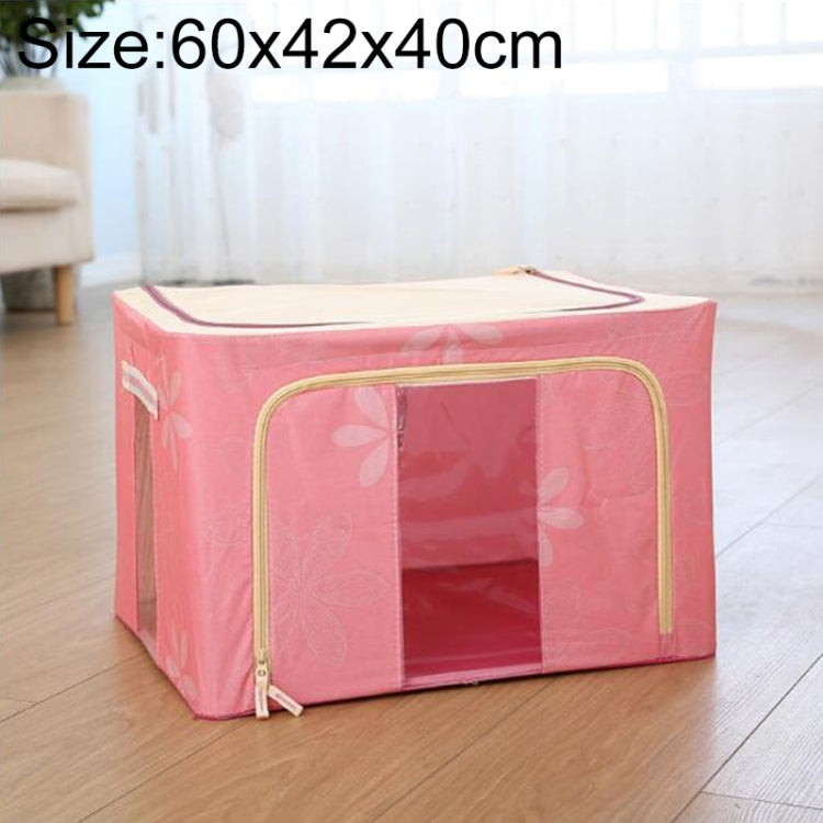 Folding Storage Box Non Woven Fabric With Zipper Moisture-proof Clothes Storage Box, 44L 50x40x22cm, 55L 50x40x28cm, 66L 50x40x33cm, 80L 60x40x32cm, 100L 60x42x40cm, 125L 70x42x40cm