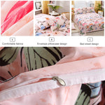 4pcs / Set Printing Bedding Set Bed Sheet  Pillowcases Cover, For 1.2m Bed, For 1.5m Bed, For 1.8m Bed, For 2.0m Bed, For 2.2m Bed