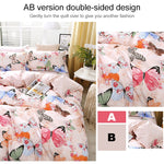 4pcs / Set Printing Bedding Set Bed Sheet  Pillowcases Cover, For 1.2m Bed, For 1.5m Bed, For 1.8m Bed, For 2.0m Bed, For 2.2m Bed