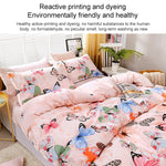 4pcs / Set Printing Bedding Set Bed Sheet  Pillowcases Cover, For 1.2m Bed, For 1.5m Bed, For 1.8m Bed, For 2.0m Bed, For 2.2m Bed