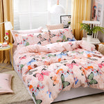 4pcs / Set Printing Bedding Set Bed Sheet  Pillowcases Cover, For 1.2m Bed, For 1.5m Bed, For 1.8m Bed, For 2.0m Bed, For 2.2m Bed