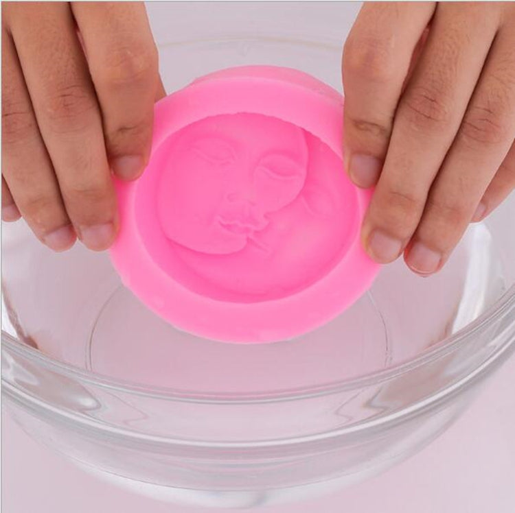 أداة تزيين كعكة بودينغ الشوكولاتة DIY، قالب سيليكون للوجه، قالب خبز، نموذج وجه سيليكون