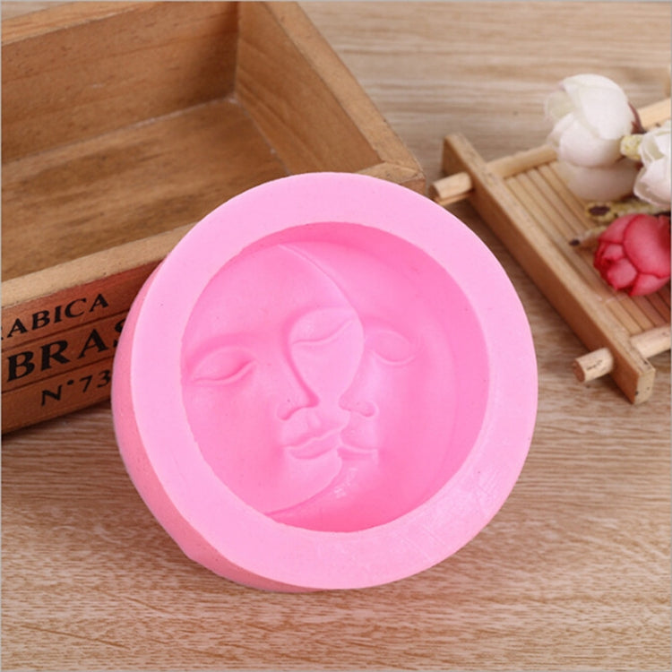 أداة تزيين كعكة بودينغ الشوكولاتة DIY، قالب سيليكون للوجه، قالب خبز، نموذج وجه سيليكون