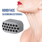 3PCS 4th Generation Masseter Ball Mandibular Trainer Facial Muscle Trainer Silicone Face-Lifting Device, 4th Generation (White), 4th Generation (Black), 4th Generation (Gray)