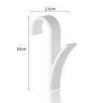 4 in 1 Towel Rail Hanging Bathroom Plastic Hook Rack, Plastic Hook Rack