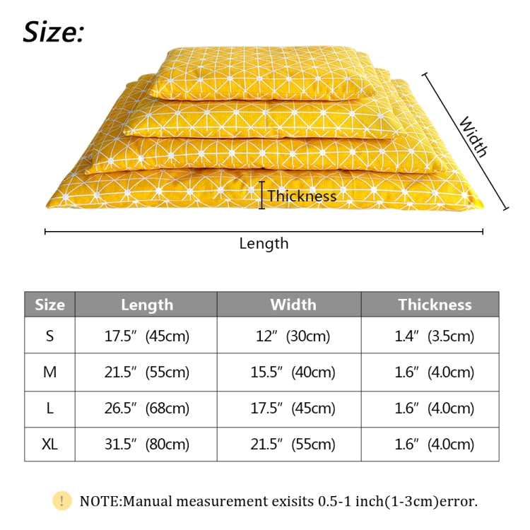 Winter Thick Warm Pet Sleeping Mat Cat Dog Sleeping Bed, L, XL