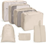 Travel Storage Bag Set Folding Storage Bag, 7 In 1, 8 In 1 Beam Mouth, 8 In 1 Cosmetic Bag, 8 In 1 Toiletry Bag, 9 In 1 Cosmetic Bag, 9 In 1 Toiletry Bag