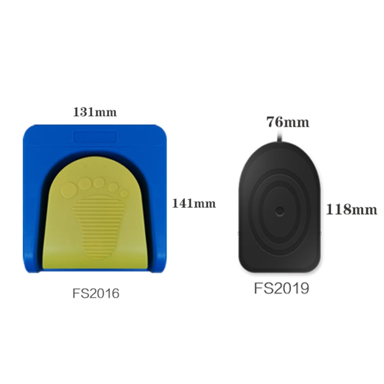 مفتاح تحكم بدواسة قدم USB Pcsensor مع محول لوحة مفاتيح للكمبيوتر، FS2016، FS2019