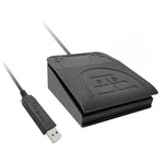 Pcsensor USB Foot Pedal Control Switch Keyboard Adapter For Computer, FS2017