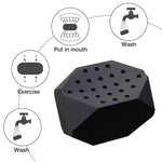 3PCS 7th Generation Masseter Ball Mandibular Trainer Facial Muscle Trainer Silicone Face-Lifting Device, 7th Generation (Black), 7th Generation (White), 7th Generation (Gray)