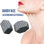 3PCS 7th Generation Masseter Ball Mandibular Trainer Facial Muscle Trainer Silicone Face-Lifting Device, 7th Generation (Black), 7th Generation (White), 7th Generation (Gray)