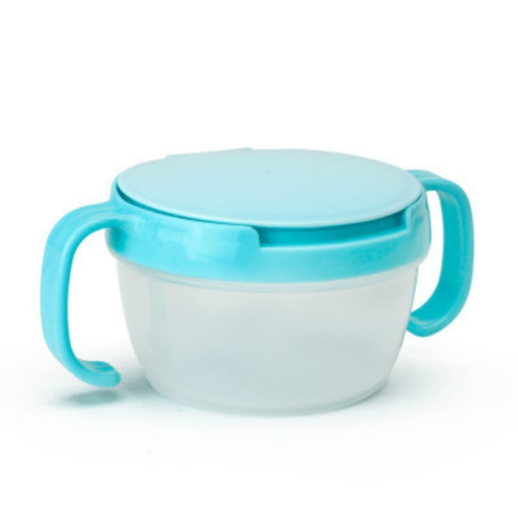 Baby Products Anti-sprinkling Design Baby Double Handle Biscuit Small Bowl Snack Cup