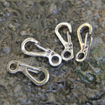 10 PCS SF Version Simple Mini Spring Hanging Buckle Keychain Buckle, Suitable for within 5mm Umbrella Rope