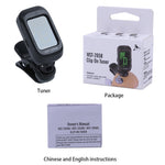 Little Angel WST-2058B Guitar Capo Electronic Tuner, 5×3.7×2.7cm