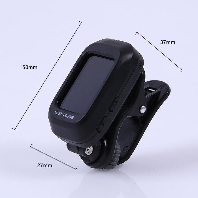 Little Angel WST-2058B Guitar Capo Electronic Tuner, 5×3.7×2.7cm