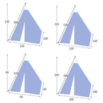 Children's Room Princess Tent Indoor Play House Folding Tent Toy, 1.35m