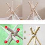 Children's Room Princess Tent Indoor Play House Folding Tent Toy, 1.35m