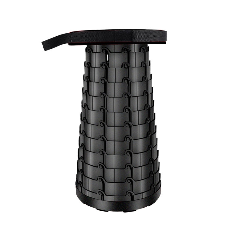 Outdoor Portable Folding Telescopic Plastic Stool Camping Fishing Garden Stool, 47cm(Black), 47cm(Red), 47cm(Yellow), 47cm(Green), 47cm(Purple)