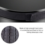 Outdoor Portable Folding Telescopic Plastic Stool Camping Fishing Garden Stool, 47cm(Black), 47cm(Red), 47cm(Yellow), 47cm(Green), 47cm(Purple)