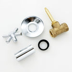 Tap Water Switching Valve Water Pipe Main Gate 4 Points Inner Wire Tooth Copper Submerged Valve, 72-0001, 72-0002, 72-0003, 72-0004, 72-0005, 72-0006