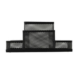Desk Holder Organizer Metal Mesh Style Pencil Pen Holder Storage Box Home Storage Organization, Size: 15.5x10.2x10cm, Desk Holder