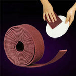 Nylon Emery Scouring Pad Stainless Steel Rust Polishing Kitchen Dish Cleaning Rag, 7 cm x 5.7 m, 9 cm x 1 m, 9 cm x 5.7 m, 9 cm x 20 m