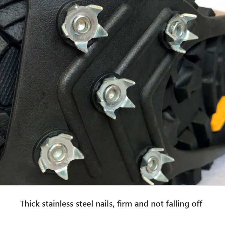 8 Teeth Ice Claw Outdoor Non-slip Shoes Covers for Ice Snow Ground, M（35-40 Yards）, L（41-45 Yards）