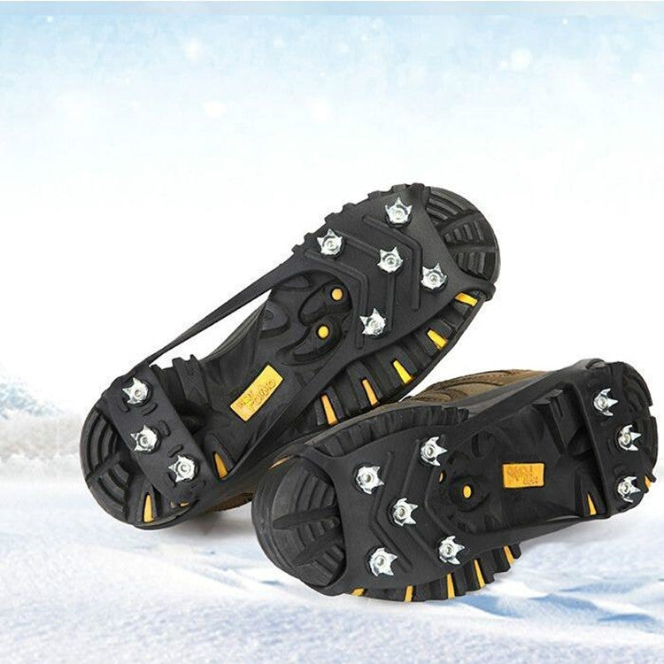 8 Teeth Ice Claw Outdoor Non-slip Shoes Covers for Ice Snow Ground, M（35-40 Yards）, L（41-45 Yards）