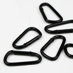 10 PCS D-shaped Aluminum Carabiner Outdoor Hanging Buckle Water Bottle Buckle