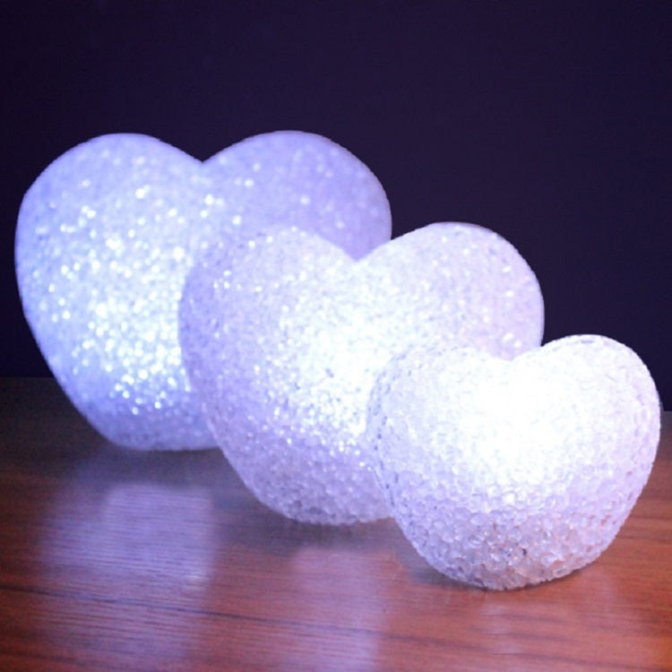 Indoor Decorative LED Night Light Romantic 3D Love Heart Valentine Day Wedding Party Decoration, 8cm Red Heart, 12cm Red Heart, 14cm Red Heart, 16cm Red Heart, 20cm Red Heart, 8cm White Heart, 12cm White Heart, 14cm White Heart