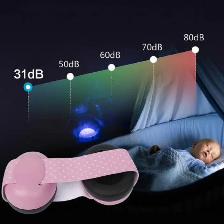 Newborn Baby Adjustable Elastic Earmuffs