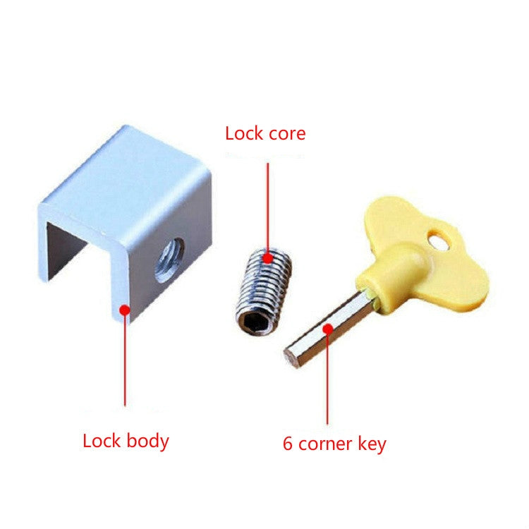 Child Safety Guard Anti-Theft Door Window Stopper, Single Hole, Double Hole