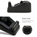 KW-triO Small Desk Tape Stand Black Tape Holder, Tape Holder