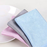 Microfiber Wipe Glass Non-Marking Cleaning Cloth, 30x30cm Blue, 40x40cm Blue, 40x60cm Blue, 30x30cm Pink, 40x40cm Pink, 40x60cm Pink, 30x30cm Grey, 40x40cm Grey, 40x60cm Grey