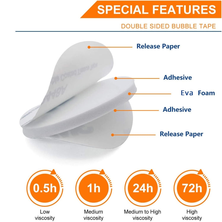 Square EVA Foam Double-sided Adhesive High-viscosity Sponge Sticker, 300 PCS 15x15x1.5mm, 300 PCS 20x20x1.5mm, 300 PCS 20x24x1.5mm, 200 PCS 20x30x1.5, 200 PCS 27x27x1.5mm, 150 PCS 30x40x1.5mm, 100 PCS 40x40x1.5mm, 48 PCS 54x85x1.5mm, 48 PCS 62x79x1.5mm...
