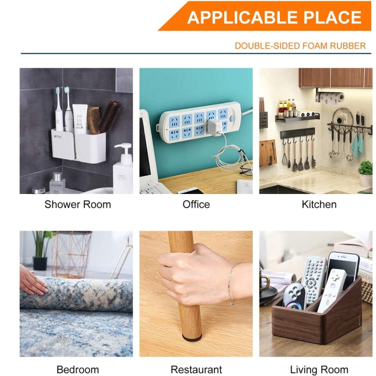 Square EVA Foam Double-sided Adhesive High-viscosity Sponge Sticker, 300 PCS 15x15x1.5mm, 300 PCS 20x20x1.5mm, 300 PCS 20x24x1.5mm, 200 PCS 20x30x1.5, 200 PCS 27x27x1.5mm, 150 PCS 30x40x1.5mm, 100 PCS 40x40x1.5mm, 48 PCS 54x85x1.5mm, 48 PCS 62x79x1.5mm...