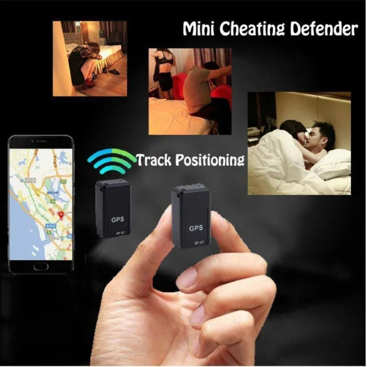 GF07 Mini GPS Tracking Strong Magnetic Locator Voice-controlled Recording Anti-lost Device Only Supports 2G Network, GF07